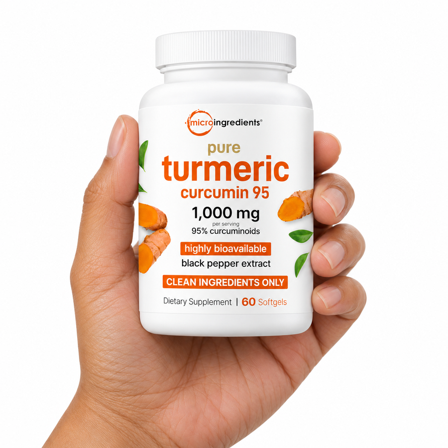 Cúrcuma + Pimienta Negra y Jengibre · 60 cápsulas